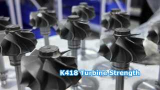 Υλικό λεπίδας τροχού στροβίλου: K418